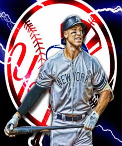 Aaron Judge New York Yankees Paint By Numbers