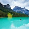 Aesthetic Emerald Lake Canada paint by number