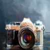 Aesthetic Vintage Camera paint by number