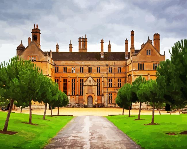 Batsford Arboretum England Paint By Numbers