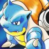 Blastoise Art paint by number