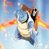 Blastoise Pokemon paint by number