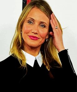 Cameron Diaz paint by number