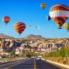 Hot Air Ballons Cappadocia Turkey paint by number
