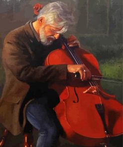 Cello Man Paint By Numbers