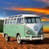 Volkswagen Campervan paint by number