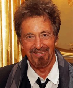 Actor Al Pacino paint by numbers