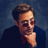 Actor Robert Downey Jr With Sunglasses paint by numbers