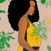 African Woman Pregnant paint by numbers