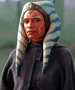 Ahsoka Movie Character paint by numbers