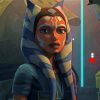 Ahsoka Tano Star Wars paint by numbers