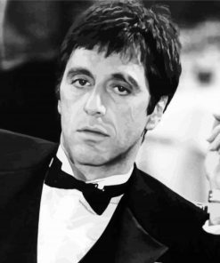 Al Pacino Scarface Movie paint by numbers