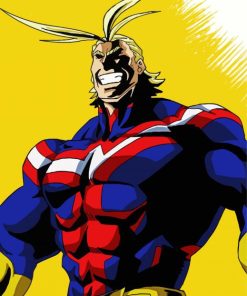 All Might Toshinori Yagi Anime paint by numbers