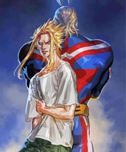 All Might Toshinori Yagi paint by numbers