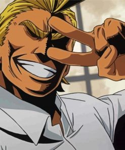 All Might My Hero Academia Character paint by numbers