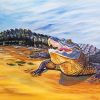 Huge Alligator Art paint by numbers