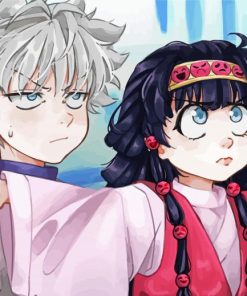 Killua And Alluka Zoldyck paint by numbers