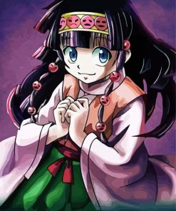 Alluka Zoldyck Hunter X Hunter Anime paint by numbers