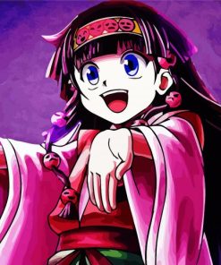 Alluka Zoldyck Hunter X Hunter paint by numbers