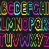 Alphabets paint by number