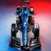 Alpine Formula One paint by number