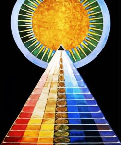 Altarpiece Hilma Af Klint paint by number