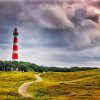 Ameland lighthouse paint by numbers