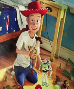 Andy Davis Toy Story paint by number