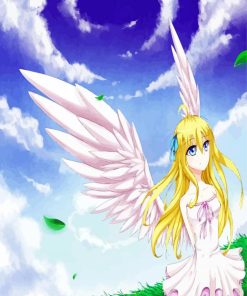 Anime Angel paint by number