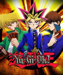 Anime Yu Gi Oh paint by numbers