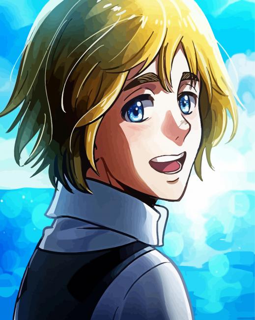 Armin Shingeki No Kyiojin paint by numbers