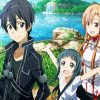 Asuna And Sao Kirito And Yui paint by number