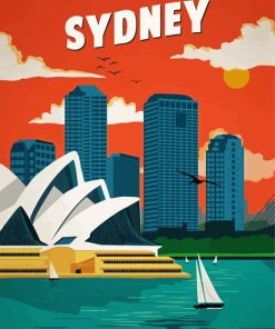 Australia Sydney paint by numbers