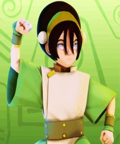 Avatar Toph Beifong paint by number