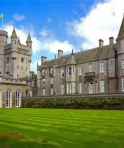 Balmoral Castle paint by number