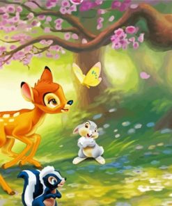 Bambi Disney Anime paint by numbers