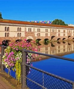 Barrage Vauban Strasbourg paint by number