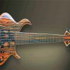 Bass Guitar paint by number