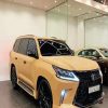 Beige Lexus Lx 570 Car paint by number