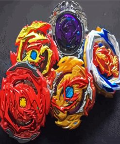 Beyblades paint by number