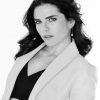 Black And White Karla Souza paint by number