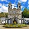 Bom Jesus Do Monte Braga Portugal paint by numbers