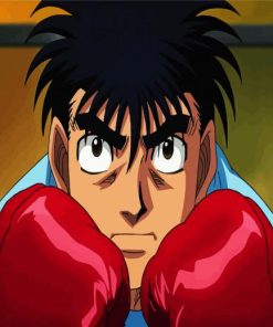 Boxer Ippo Makunouchi paint by number