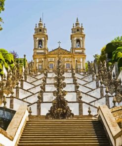 Bom Jesus Do Monte Braga Europe paint by numbers