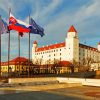 Bratislava Castle Slovakia paint by numbers