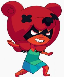 Brawl Stars Nita paint by numbers