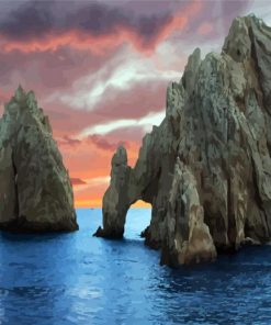 Cabo San Lucas paint by number