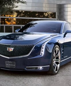 Cadillac Car paint by number