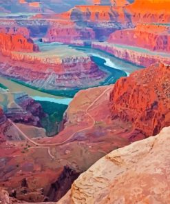 Canyonlands National Park paint by numbers