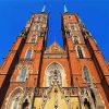 Cathedral Of St John The Baptist Wroclaw paint by number